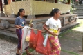 Ngambeng Tradition at Bedulu Village, Gianyar